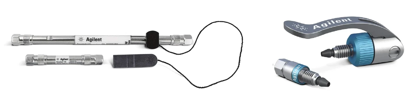 HPST: Column ID Tag, Quick Connect a Quick Turn fittings
