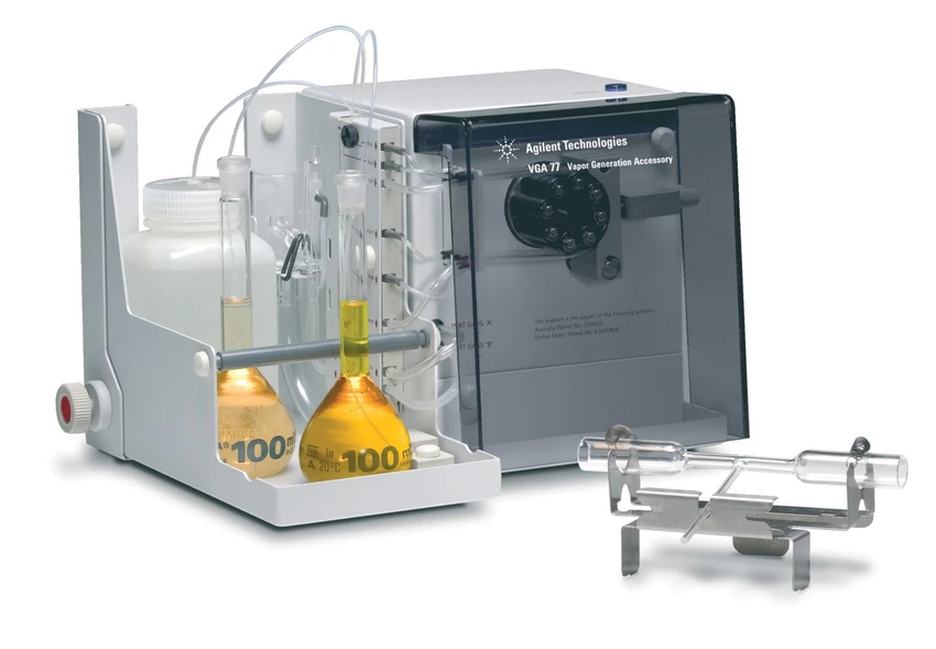 HPST: Pomocí Agilent VGA 77 můžete provádět přesné stanovení stopových úrovní prvků tvořících rtuť a hydridy.