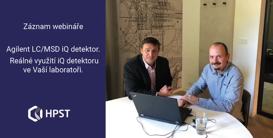 Reálné využití Agilent LC/MSD iQ detektoru ve Vaší laboratoři (záznam webináře)