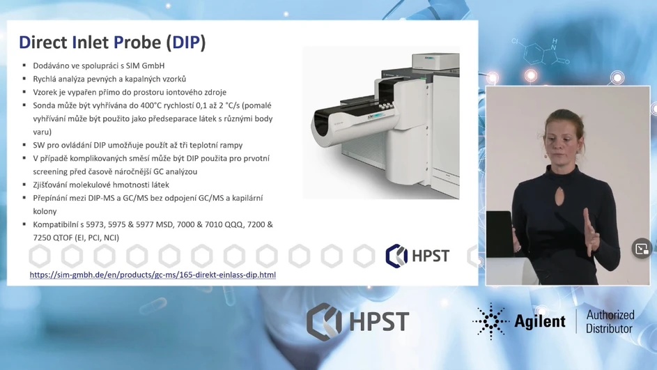 HPST: SIM DIP (Direct Injection Probe)