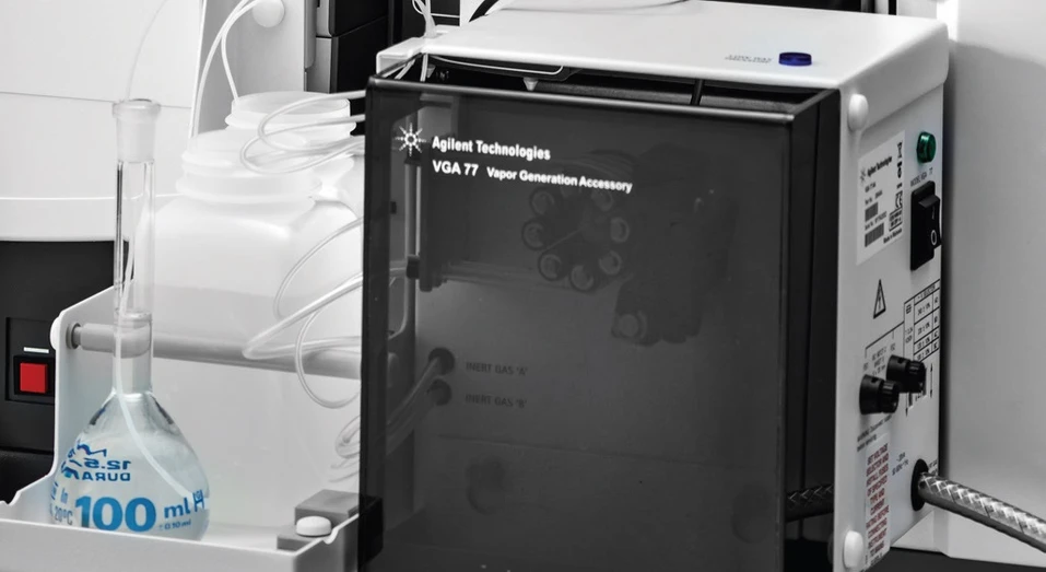 HPST: Stanovení hydridových par Agilent VGA 77 pro AAS