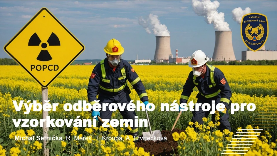 <p>HZS ČR / Institut ochrany obyvatelstva / Michal SETNIČKA, Alena ČTVRTEČKOVÁ, René MAREK: Výběr vhodného odběrového nástroje pro vzorkování kontaminovaných zemin</p>