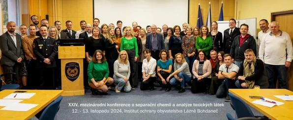 Registrace na XXV. Mezinárodní konferenci o separační chemii a analýze toxických látek