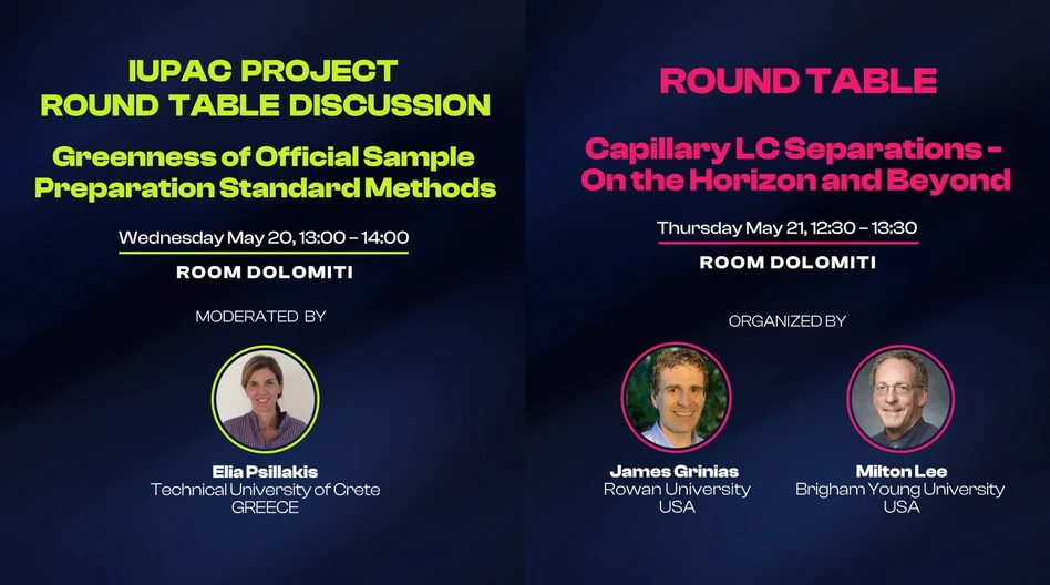<p>International Symposium on Capillary Chromatography & GCxGC Symposium: Group Discussions at the 44th International Symposium on Capillary Chromatography and 21st GCxGC Symposium</p>