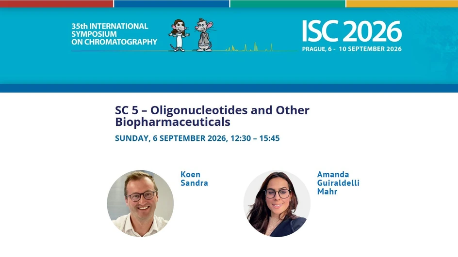 <p>International Symposium on Chromatography: ISC 2026 Short Course 5 - Oligonucleotides and Other Biopharmaceuticals</p>