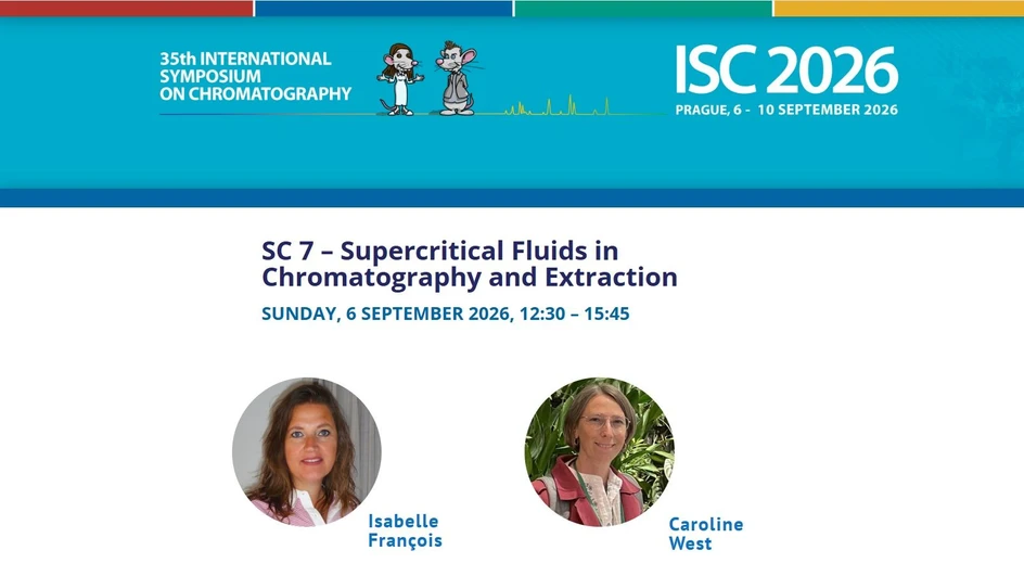 <p>International Symposium on Chromatography: ISC 2026 Krátký kurz 7: Superkritické kapaliny pro chromatografii a extrakce</p>