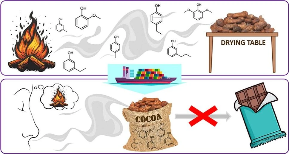 <p><i><span>J. Agric. Food Chem.</span></i> <span>2025, 73, 31, 19663–19669: Graphical abstract</span></p>
