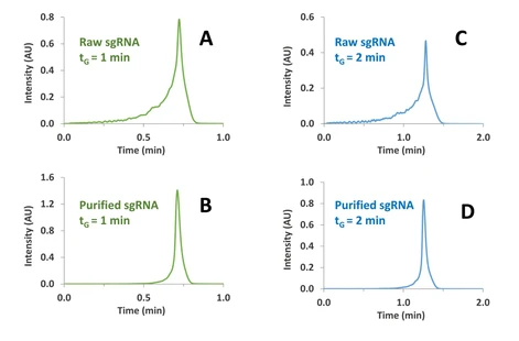 Understanding the fundamentals of the on-off retention mechanism of oligonucleotides and their application to high throughput analysis