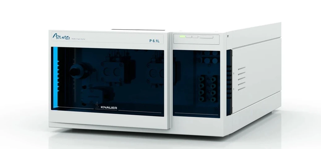 Knauer: KNAUER AZURA HPLC 862 bar system - Quaternary low-pressure gradient (LPG) pump system