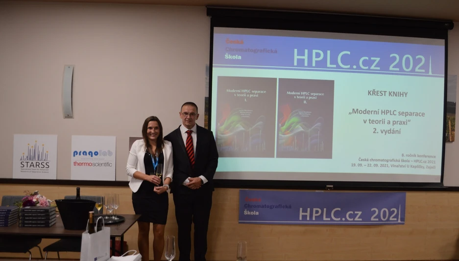 Křest české publikace „MODERNÍ HPLC SEPARACE V TEORII A PRAXI“