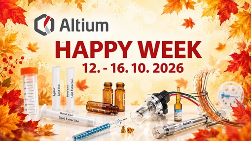 Altium podzimní Happy week - 35% sleva na spotřební materiál Agilent