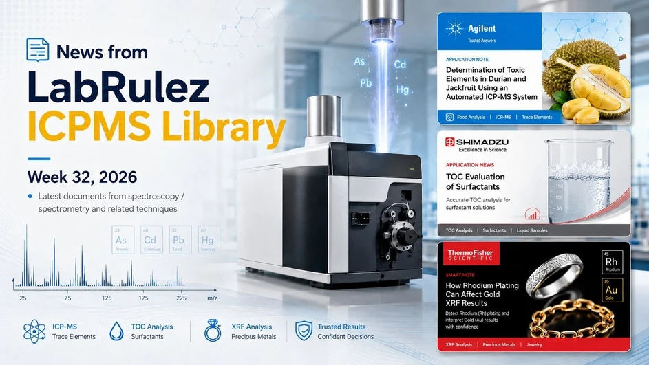 <p><strong>LabRulez / AI:</strong> News from LabRulezICPMS Library - Week 32, 2026</p>