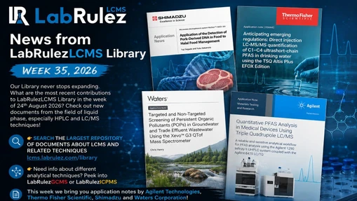 News from LabRulezLCMS Library - Week 35, 2026