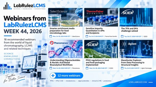 Webinars LabRulezLCMS Week 44/2026