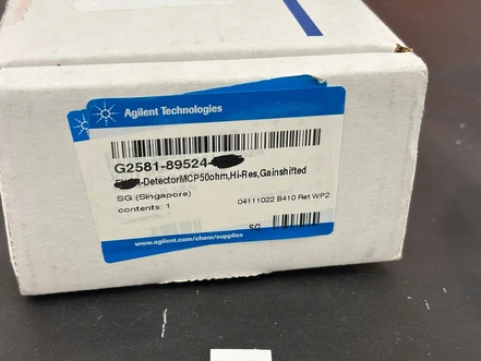 Agilent Detector, MCP, 50 Ohm, Hi-Res, Gain-Shifted, G2581-89524 (Tested)