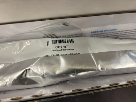 Agilent filtr pro odstranění vlhkosti nosného plynu, CP17971 (Nový)