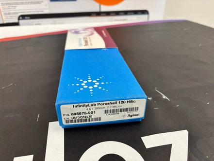 Agilent InfinityLab Poroshell 120 HILIC, 4.6 x 100 mm, 2.7 µm, 695975-901 (Tested)