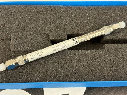 Agilent InfinityLab Poroshell 120 HILIC, 4.6 x 100 mm, 2.7 µm, 695975-901 (Testováno)