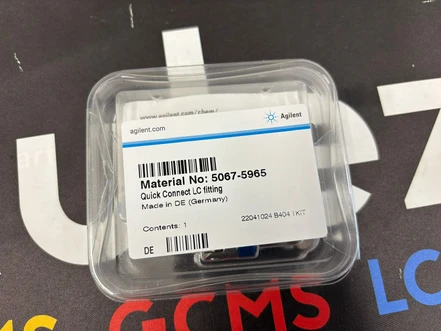 Agilent InfinityLab Quick Connect LC Fitting, 5067-5965 (New)