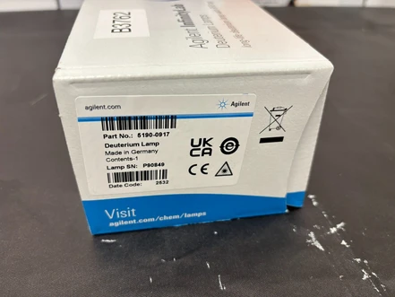 Agilent InfinityLab long-life deuterium lamp, 8 pin, with RFID tag, 5190-0917 (Tested)