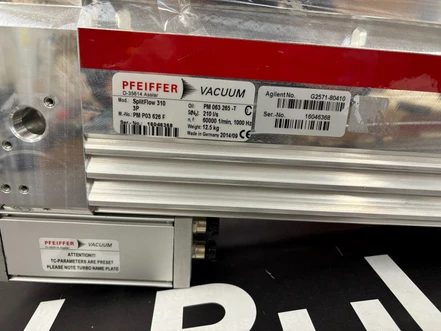 Agilent/Pfeiffer Vacuum SplitFlow 310 Turbo Pump, G2571-80410 (Refurbished)