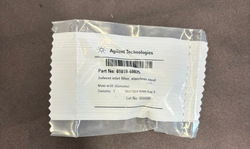 Agilent Solvent Bottle Inlet Filter, 12–14 µm, Stainless Steel, 01018-60025 (New)