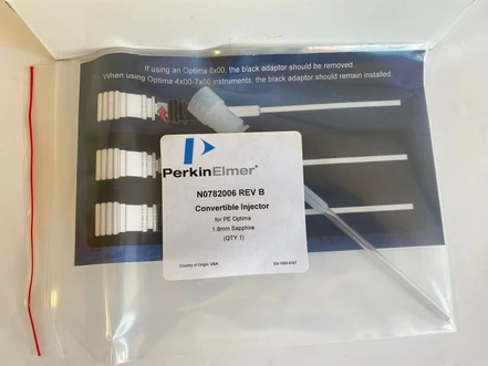 Convertible Injector for PE Optima 1,8 mm Sapphire (N0782006 Rev B) (New)