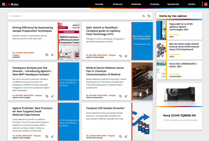 <p>LabRulez: GC a GCMS webináře 33. týden</p>
