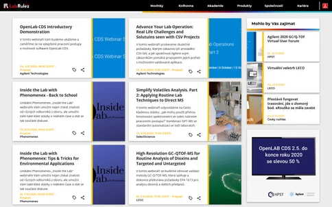 GC a GCMS webináře - 41. týden