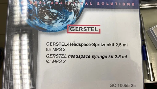 Gerstel Headspace Syringe Kit 2.5 mL for MPS 2 (GC 10055 25) (New)
