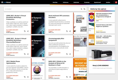 LC a LCMS webináře 44. týden + přehled RAFA 2021
