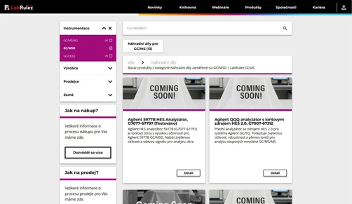 Náhradní díly pro GC/MS: Ověřené komponenty za zlomek ceny