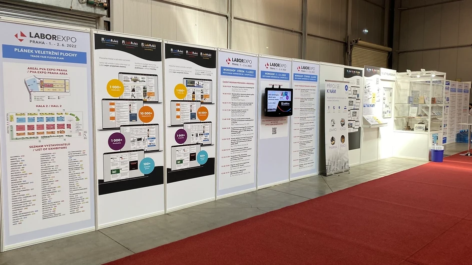 LabRulez: Relax zóna s živým streamem a programem odborných workshopů LABOREXPO 2022