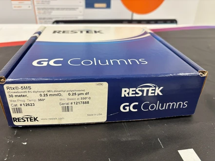 Restek Rtx-5MS GC column, 30 m, 0.25 mm ID, 0.25 µm (Tested)