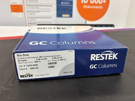 Restek Rxi-5ms GC Capillary Column, 30 m, 0.25 mm ID, 0.25 µm, 5.0" Cage for Agilent 6850 GC (Tested)