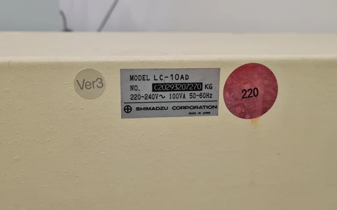 Shimadzu LC-10A HPLC pump (Refurbished)