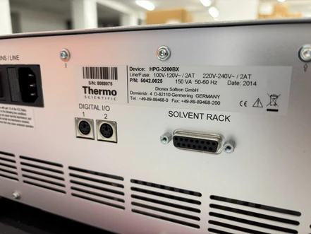 Thermo Scientific UltiMate 3000 HPG-3200BX HPLC Binary Pump (Refurbished)