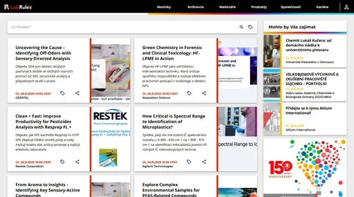 Webináře LabRulezGCMS týden 35/2025