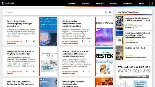 Webináře LabRulezLCMS týden 38/2025