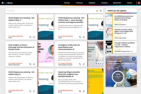Webináře LabRulezLCMS týden 45/2023