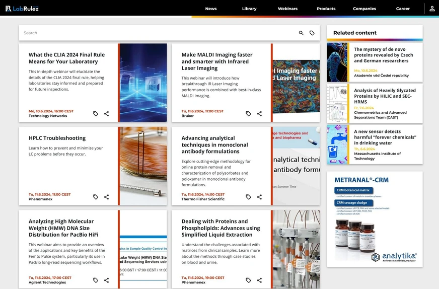<p>LabRulez: Webinars LabRulezLCMS Week 24/2024</p>