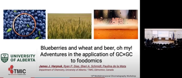Blueberries and wheat and beer, oh my! Application of GC×GC to foodomics (James Harynuk, MDCW 2023)