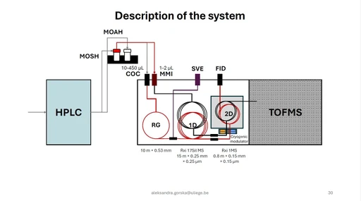 MOSH&MOAH in food ingredients and additives - LC/GC×GC(-FID/TOFMS) (Aleksandra Gorska, MDCW 2025)