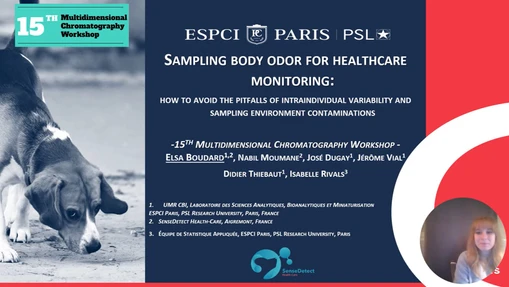 Sampling body odor for healthcare monitoring: how to avoid the pitfalls (Elsa Boudard, MDCW 2024)