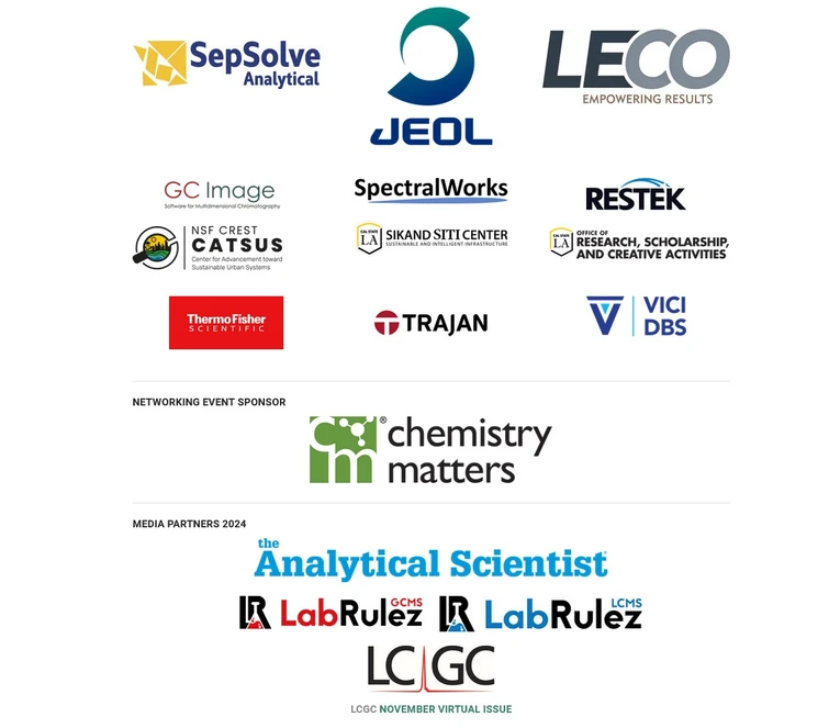 MDCW: Sponzors & Partners: 15th Multidimensional Chromatography Workshop (MDCW) 2024