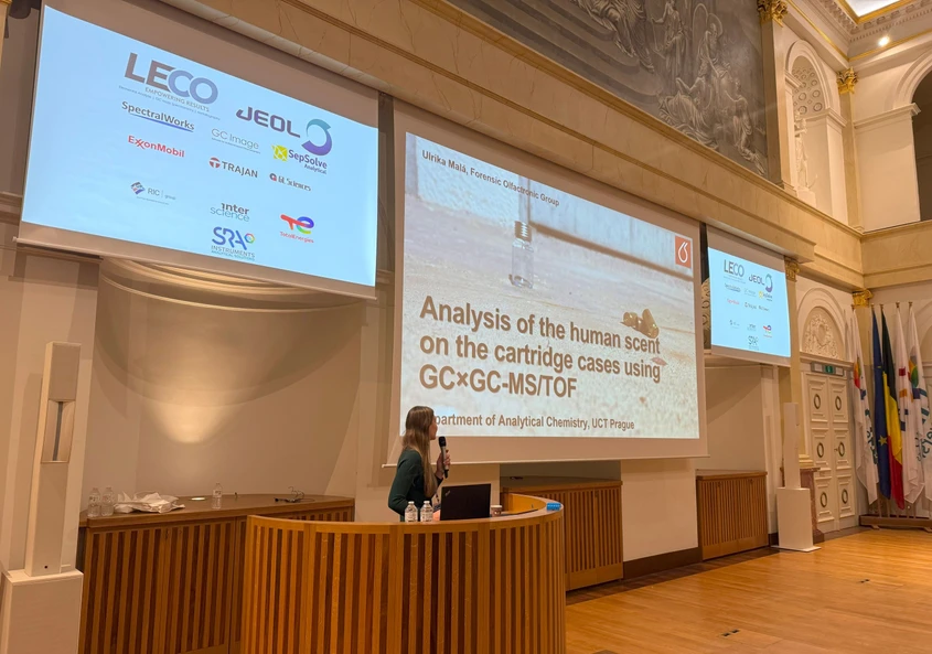 MDCW: Ulrika Malá - Analysis of the human scent on the cartridge cases using GC×GC-MS/TOF