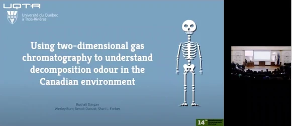 Using GCxGC to understand decomposition odour in Canadian environment (Rushali Dargan, MDCW 2023)
