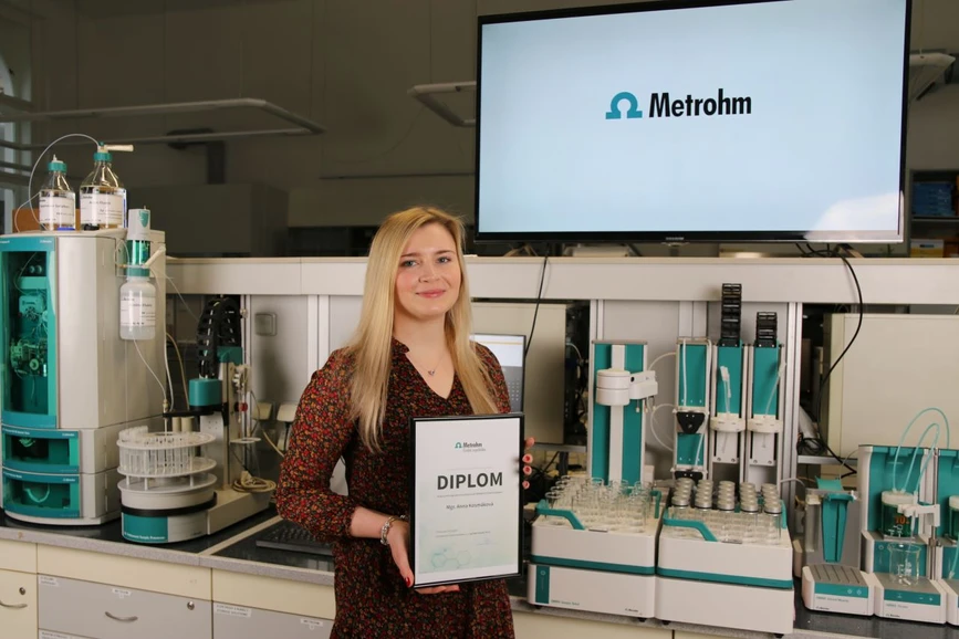 Metrohm: Cena Metrohm 2024 Mgr. Anna Kosmáková