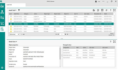 Metrohm OMNIS software