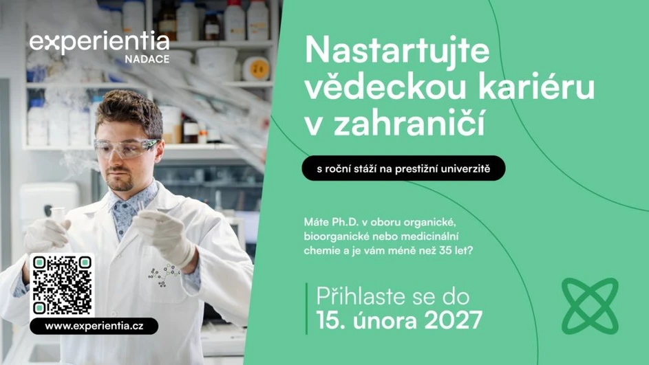 <p><strong>Nadace Experientia: </strong>Spouštíme 15. ročník soutěže o stipendia na zahraniční stáže</p>